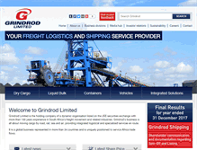 Tablet Screenshot of grindrodshipping.com